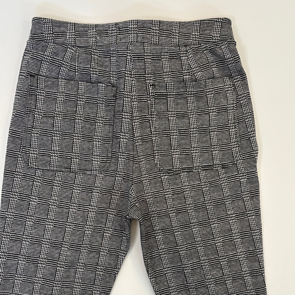 SO Plaid Flare Pants Women’s Sz Small y2k Preppy Office Siren 70s - Picture 7 of 9